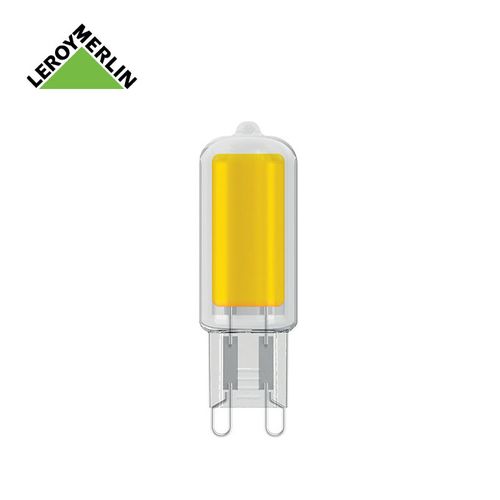 Ampoule G9 - LED - 3.8W (équi 40W) = 470 Lm - 2700K / Lumière Chaude  (jaune) Et Chaleureuse