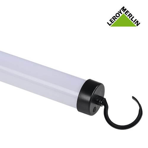 Lampe Baladeuse ESRAN - Lampe D'atelier Filaire - Baladeuse LED - Lampe De  Travail à Suspendre - L. 407 Mm - Câble 5 M - IP65 - 4000K - 800 Lm - Noire